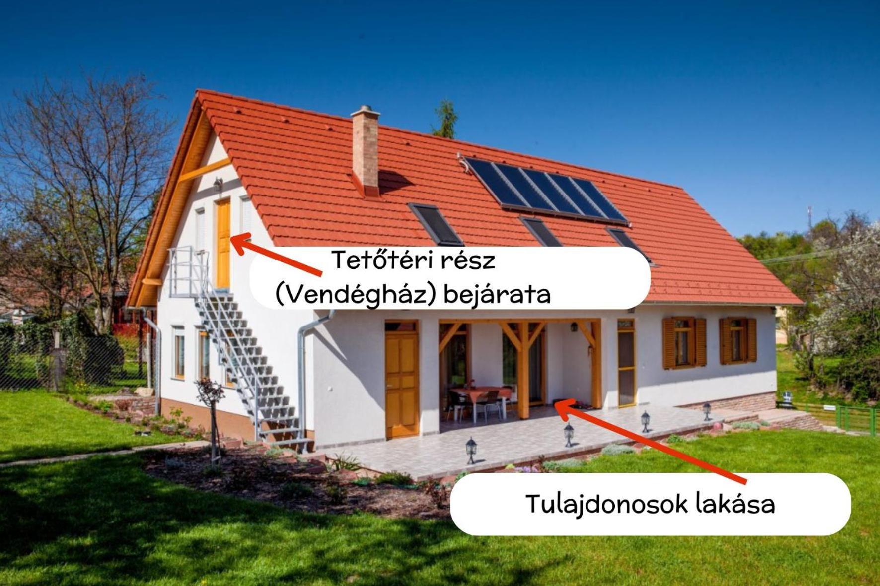 Rozmaring Vendeghaz Hotell Zengővárkony Exteriör bild